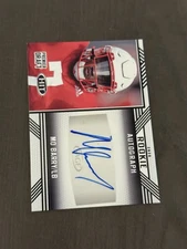 2020 Sage Hit Rookie Autographs Black #A85 MO BARRY Signed Auto Football Card RC