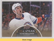 2021-22 Upper Deck Extended Series UD Canvas Oliver Wahlstrom #C322 READ 6f8