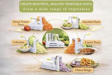Vegetable Spiralizer Kitchen Tool Zucchini Potatoes Veggie Noodle Maker Vegan