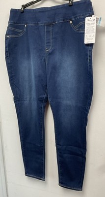 Seven 7 Tummy Toner Skinny Leggings/High Rise/Wide Waist Band/Size 20W