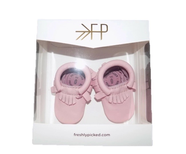 SAOLA Scarpe neonato mocassini in pelle suola morbida rosa rosa appena raccolti taglia 0