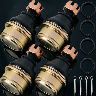 4 Upper & Lower Knuckle Ball Joint for 2014 - 2022 Honda TRX420 Rancher 420 4x4