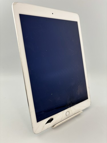 Apple iPad Air 2 A1567 Unlocked 32GB Silver 9.7" 8MP iPadOS Tablet Cracked - Picture 12 of 24