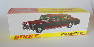 Repro Box Dinky Nr.128 Mercedes Benz 600 Pullmann
