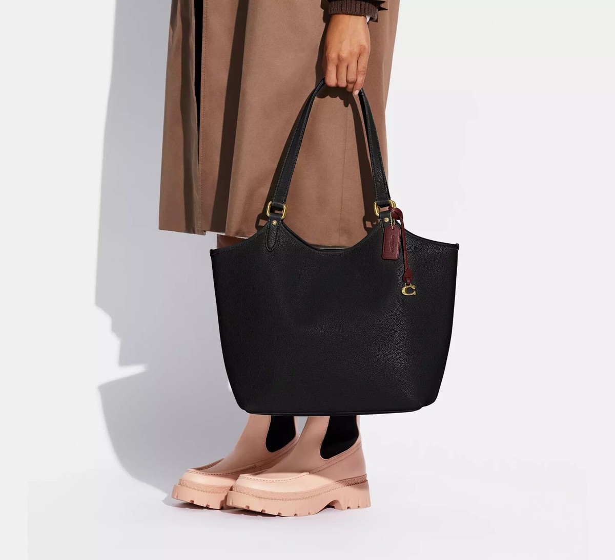 COACH コーチ レディース トートバッグ 黒 C6337 COACH コーチ トートバッグ レディースシンプルトート ブラック