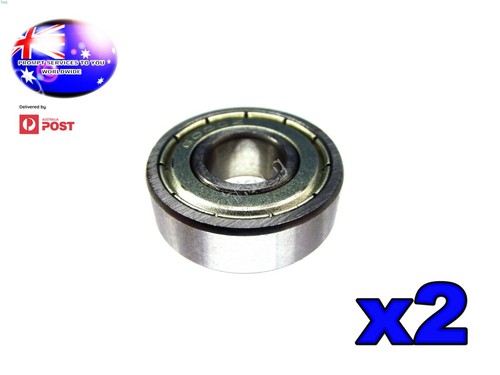 From OZ Quality 2PC 10mm ID Ball Bearing Sealed Metal Shielded 10x26x8mm 6000Z - Bild 3 von 4