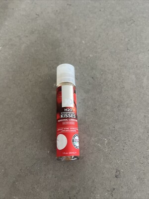 JO H2O STRAWBERRY KISSES Water Based Personal Lubricant 1oz | Sealed FAST SHIP!