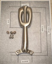 BLADE ARM FOR HAMPTON BAY GENDALE III 52  BRUSHED NICKEL CEILING FAN COMPLETE
