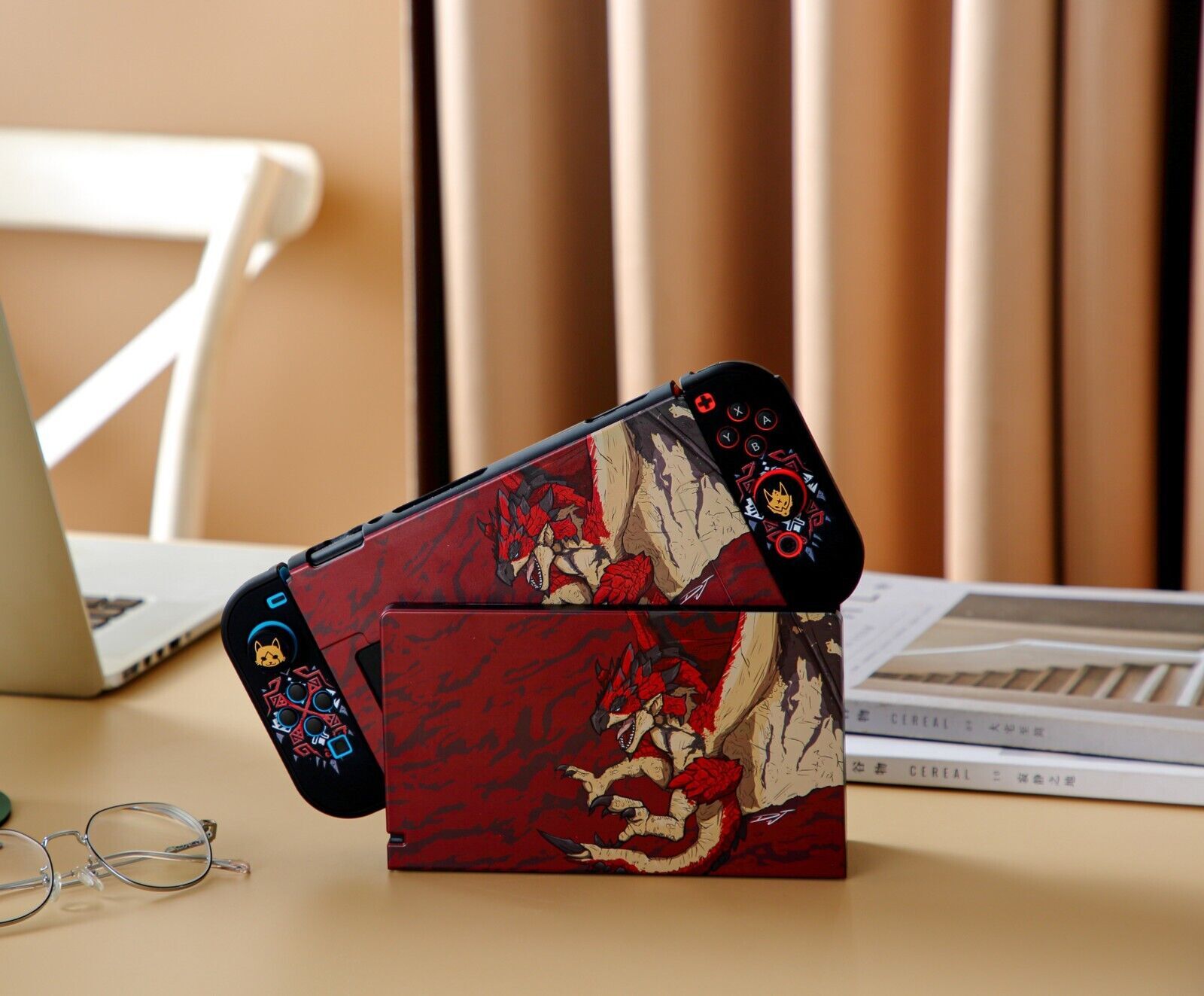 Nintendo Switch OLED Cute Case Cover Accessories For Joycon Controller Shell-image