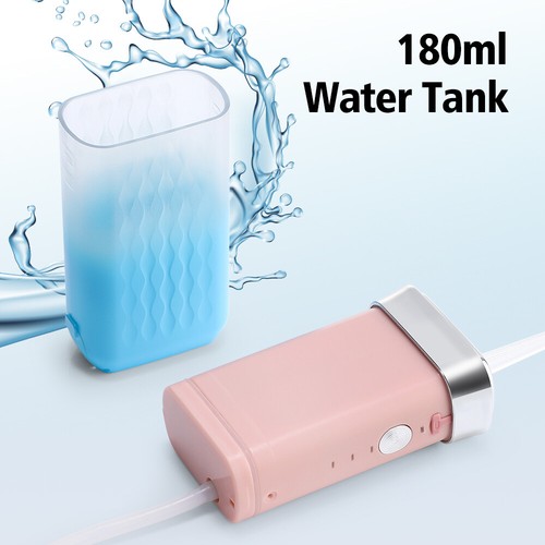 Cordless Water Flosser Dental Oral Irrigator Water Floss Pick Teeth Cleaner - Picture 8 of 17