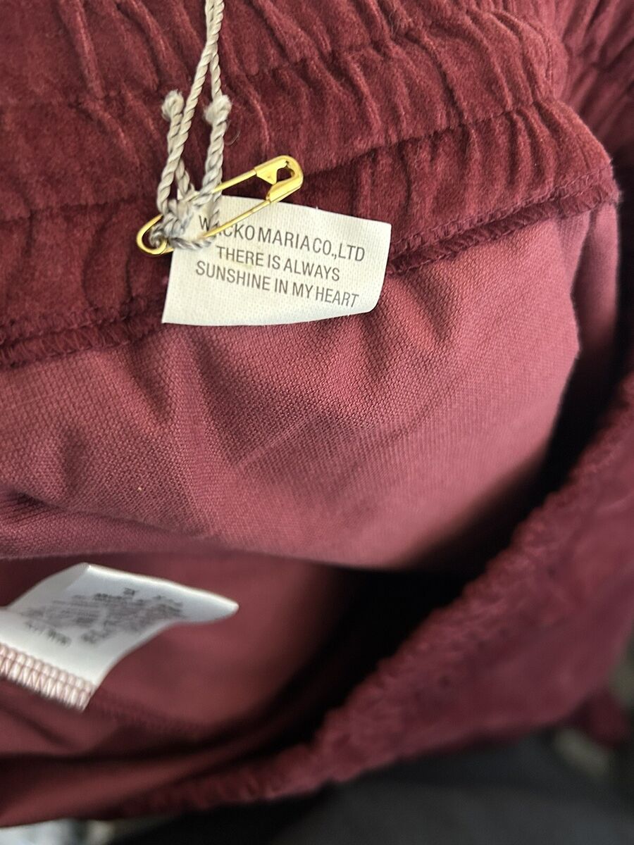 Wacko Maria Guilty Parties Paradise Tokyo Velour Jogger Wacko Maria Guilty Parties Paradise Tokyo Velour Jogger