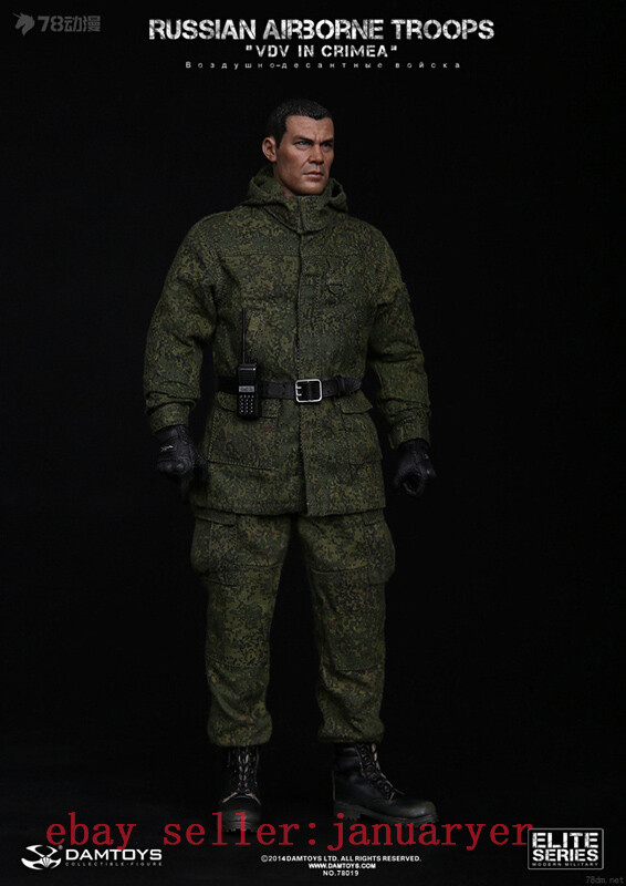 DAMTOYS　RUSSIAN AIRBORNE TROOPS　78019 Perfect Damtoys 1/6 78019 Russian Airborne Troops“Vdv”In Crimea