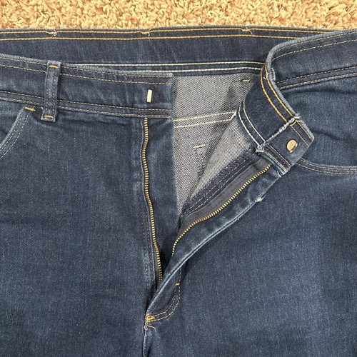 Vintage Wrangler Jeans 80s True Blue Style Elite Clasp 36x30 Excellent NOS - Picture 6 of 12