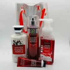 Bath & Body Works Winter Candy Apple Fragrance Mist Hand Soap Body Lotion Gift