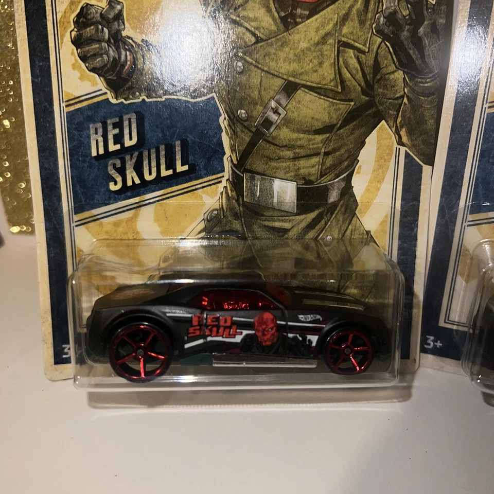 2 Hot Wheels Red Skull Bully Goat escala 1/64 Marvel Comics nuevos 4/6 Foto 2 de 4