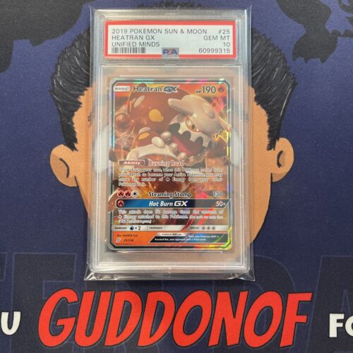 Unified Minds Heatran GX 25 PSA 10 For Sale - MAVIN