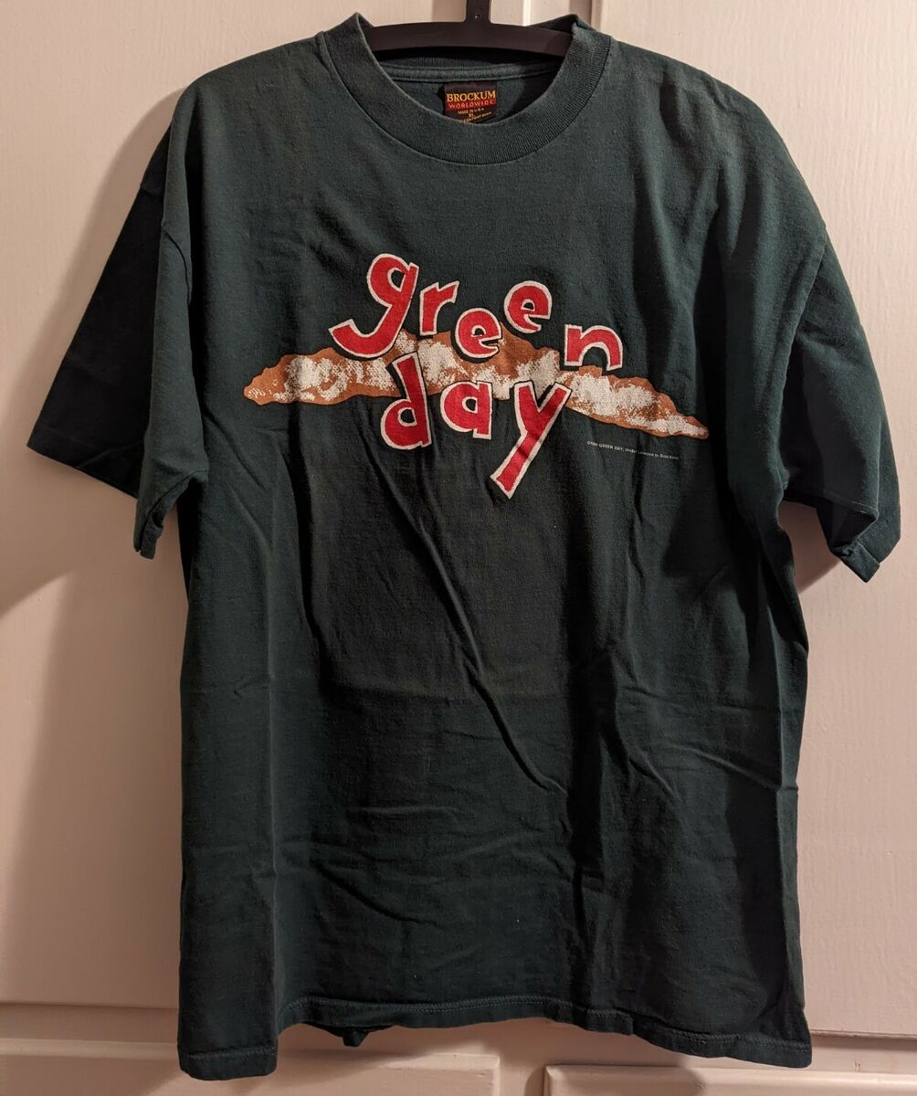 Green Day Dookie Tour 1994 Original Vintage T-Shirt XL Made Green Day Dookie Tour 1994 Original Vintage T-Shirt XL Made