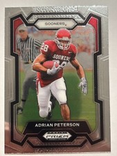 2024 Panini Prizm Draft Picks #82 Adrian Peterson Oklahoma