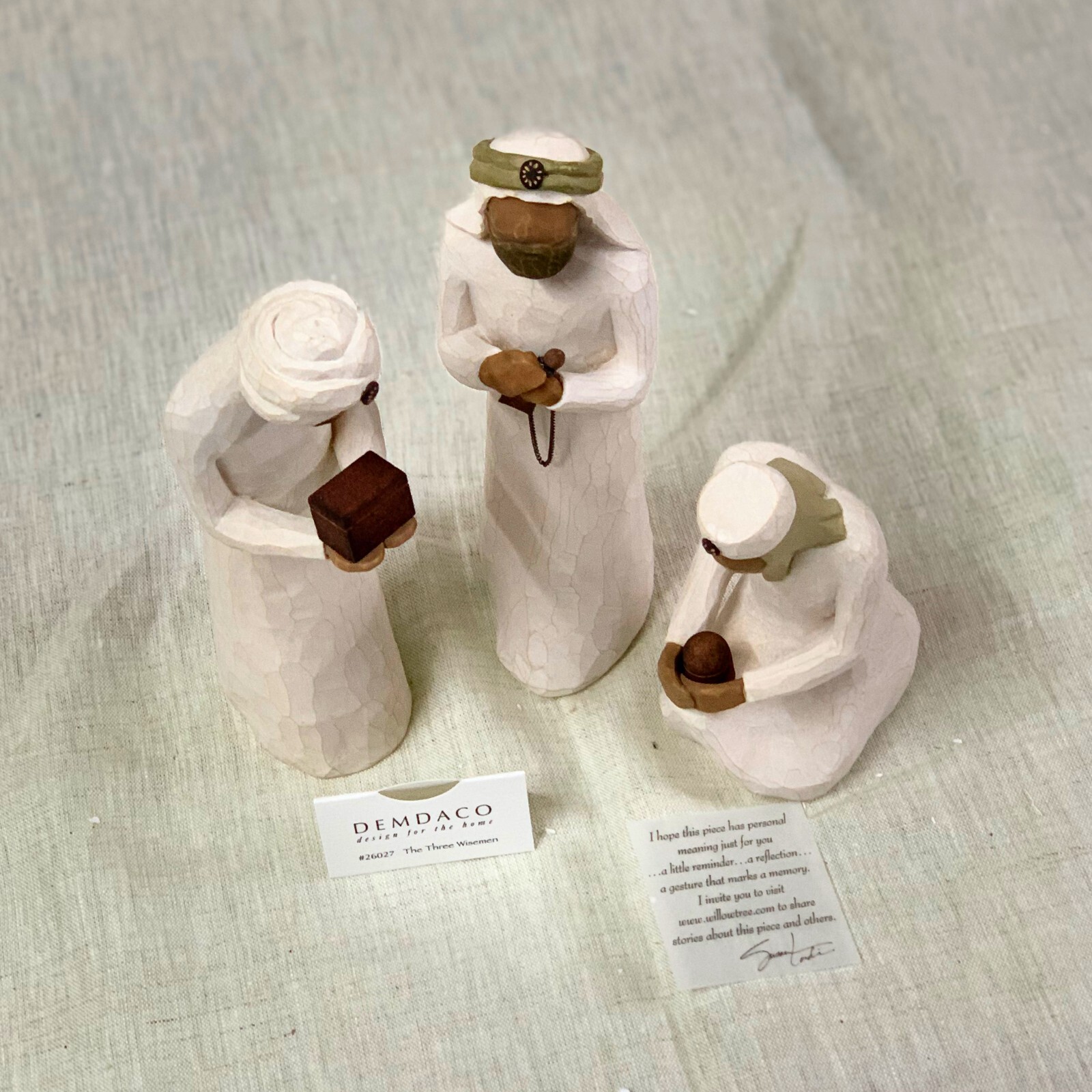 DEMDACO Willow Tree Three Wisemen_26027_sculpted handpainted nativity figures eBay