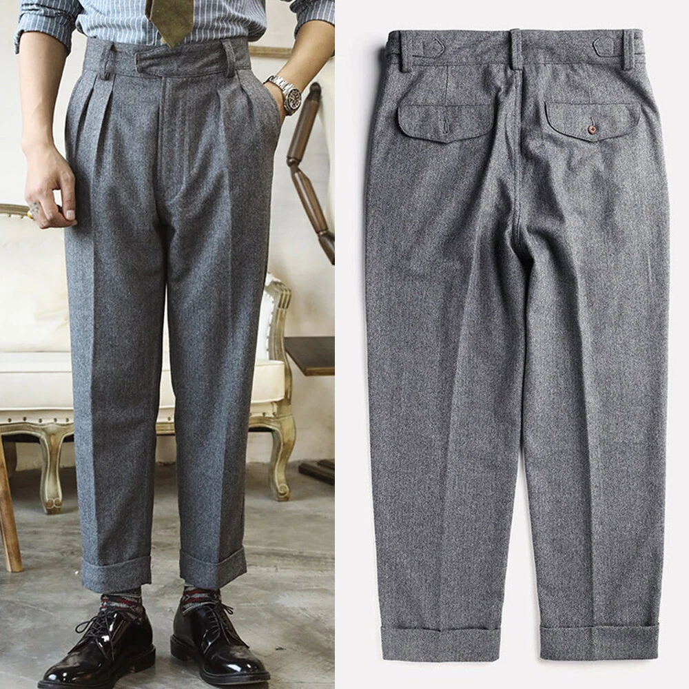 Charcoal Modern Mens Trousers / Dark Grey Wool Pants / Asymmetrical Trousers  / Mens Clothing / Low Crotch Mens Pants by Powha - Etsy