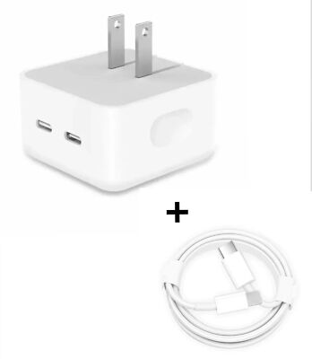 35W USB-C Power Adapter PD Fast Charger Cable For iPhone 14 13 12 11 Pro Max XR