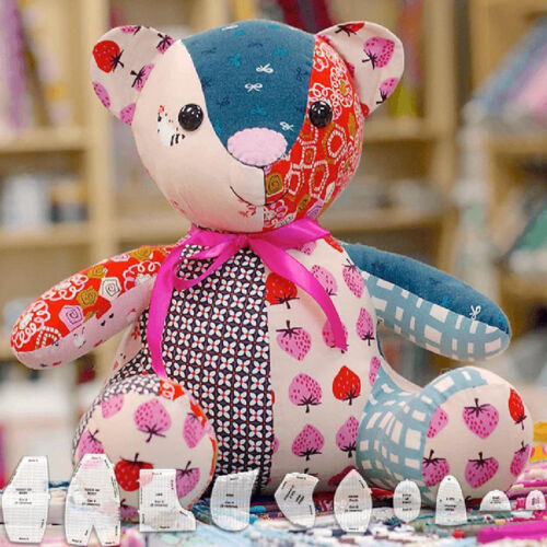 10 PCS DIY Craft Memory Bear Template Ruler Set Beginners DIY Memory Bear