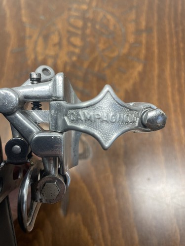 Vintage Campagnolo Record 4 HOLE Fyling Logo Front Derailleur RARE - Picture 5 of 8