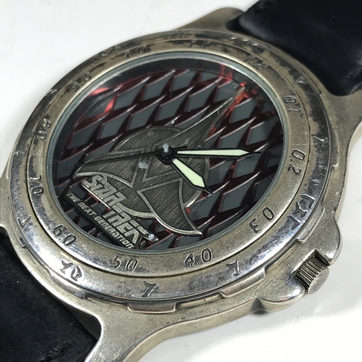 【Star Trek】FOSSIL(フォッシル)スタートレック クォーツ腕時計 FOSSIL 43mm Men's Watch STAR TREK The Next Generation LTD ED