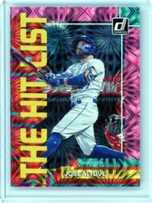 * JOSE ALTUVE * 2022 DONRUSS THE HIT LIST PINK FIREWORKS HOLO # 10