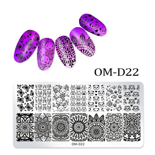 New 2025 Nail Art Stamp Template Plate Image Stamping Manicure Stencil Design - Picture 32 of 55