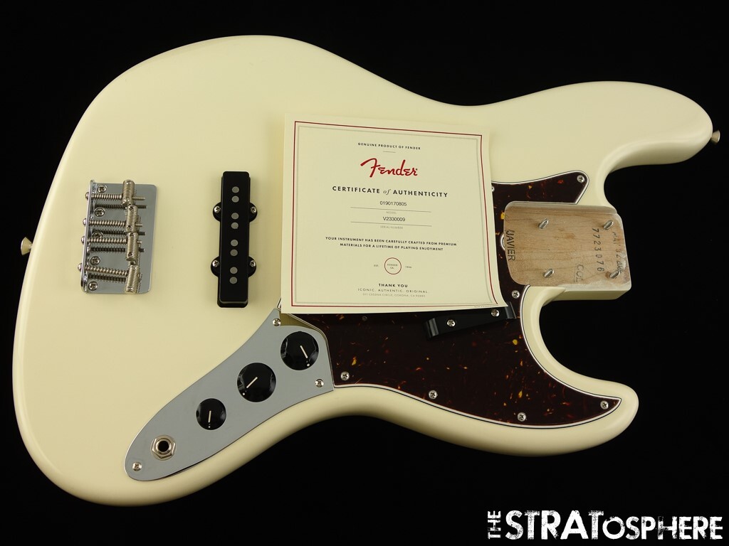 Fender AV II American Vintage 1966 Jazz J BASS LOADED BODY