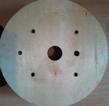 Bobine, Bois contre-plaqué et carton PETITE HAUTEUR.