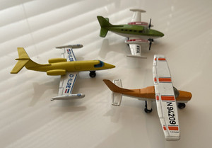 Matchbox Lesney, Vintage Cessna 402, Lear Jet lot of 3