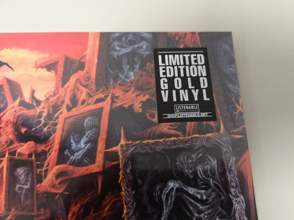 GORGUTS "THE EROSION OF SANITY" RE NEW GOLD VINYL - Photo 2/3