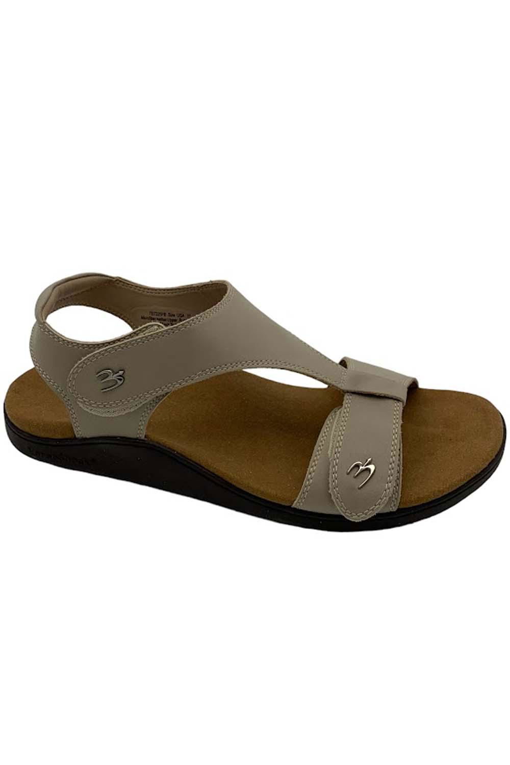 Ортопедические регулируемые сандалии GDEFY VersoShock Dyvor бежевого цвета