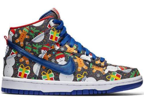 Size 4 (GS) - Nike SB Dunk High Pro x Concept Ugly Christmas 