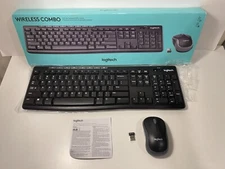 Logitech Wireless Keyboard & Mouse Combo MK270 (920-008971) USB RF 2.40GHz Black