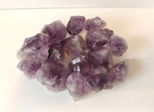 Raw Amethyst Crystal Chunks 1" to 2 1/2" - Bulk Amethyst Stones from Brazil