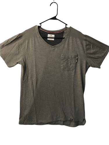 Ditch Plains Ricky Singh Short Sleeve T Shirt Gray Nautical Mens Size L