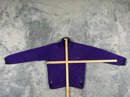 VINTAGE PATAGONIA RETRO-X SHERPA FLEECE MENS JACKET SMALL PURPLE DEEP PILE - Picture 8 of 14