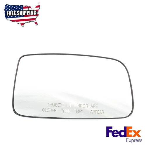 Mirror Glass Passenger Side Fits 2002-2007 Mitsubishi Lancer