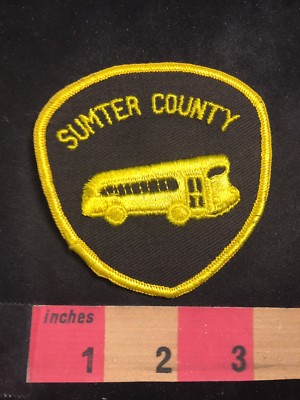 Sumter County Yellow School Bus Patch 80E6 | eBay