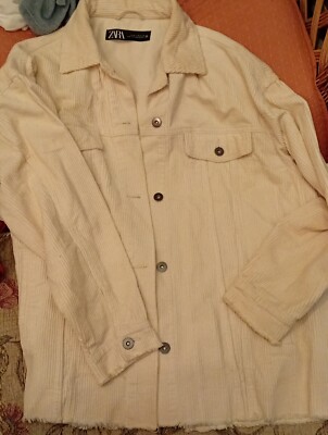 Zara Corduroy Cactus Jack Jacket Shirt Western Shacket UK