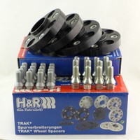 H&R Spurverbreiterung 60/60Mm Schwarz FüR Mini Typ Mini-N UKL-C UKL-K UKL-L