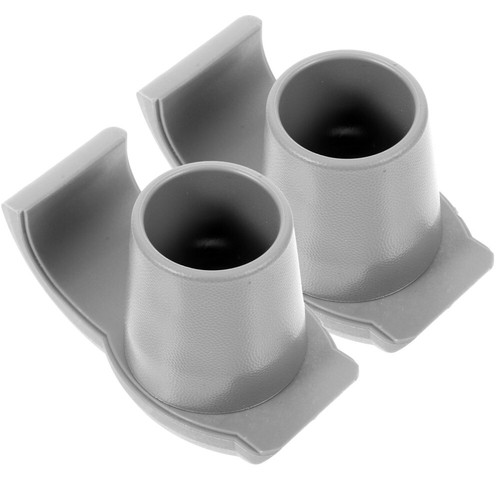 2 Pcs Spazierstock Mit Sitz Rutsch Feste Schlitten Füße Gummifuß Für Gehstock - Bild 2 von 19