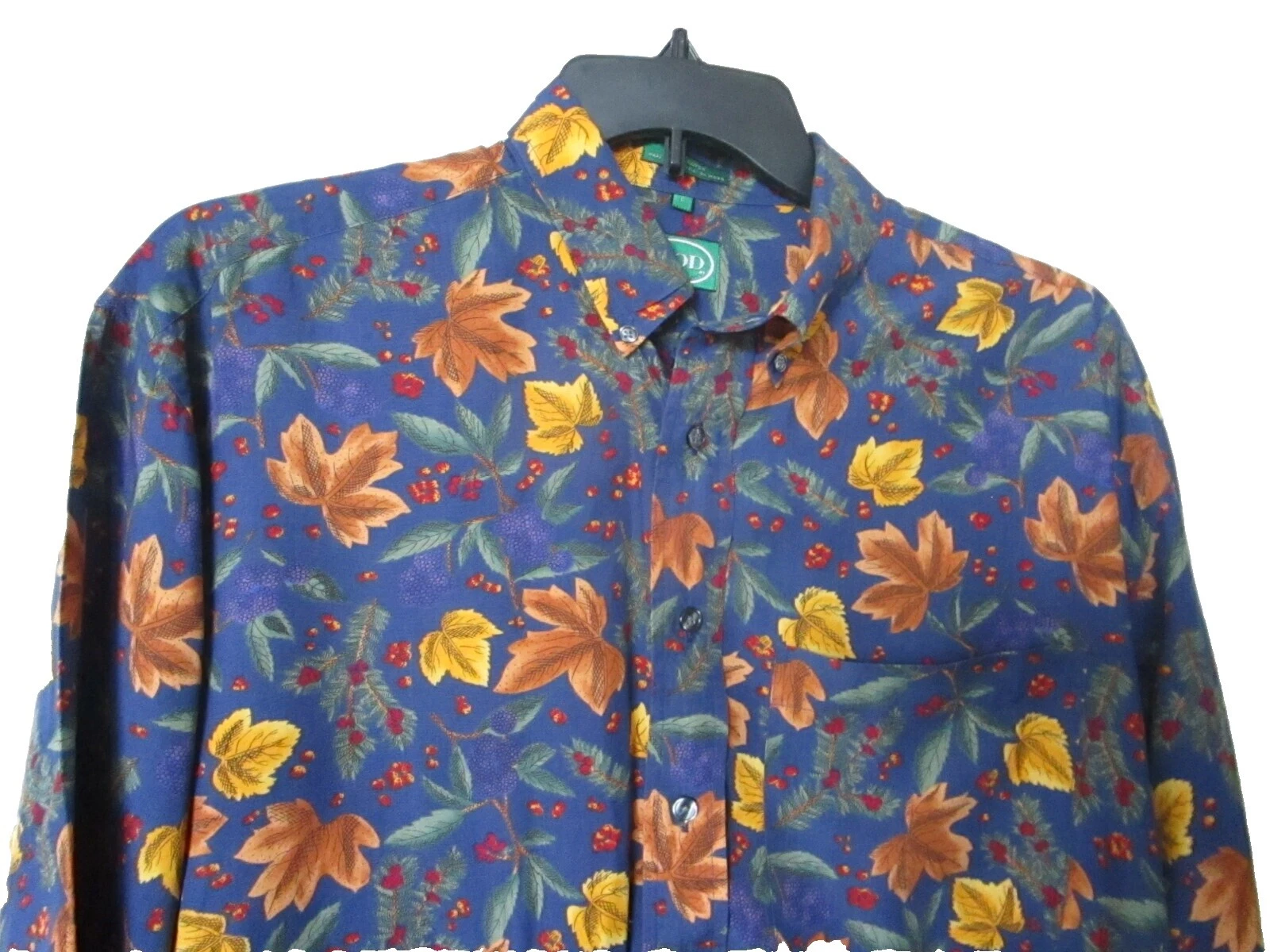 Повседневные мужские рубашки на пуговицах с длинным рукавом IZOD Paisley