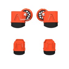 Kit de rueda/pie para escalera niveladora Little Giant con pies niveladores de trinquete 31814