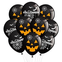 Halloween Luftballon Set 10 Gruselige Horror Deko Ballons Feier Party Dekoration