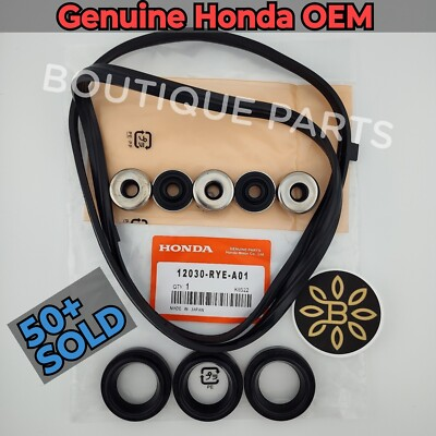#ad OEM Original for Honda Valve Cover Gasket Set FULL SEAL KIT 12030 RYE A01 Acura $59.93