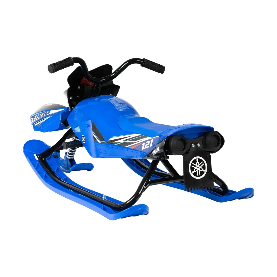 Yamaha Schlitten Kinderschlitten Lenkschlitten LED Lenk Bob Rodel Skibob Kinder - Bild 2 von 4